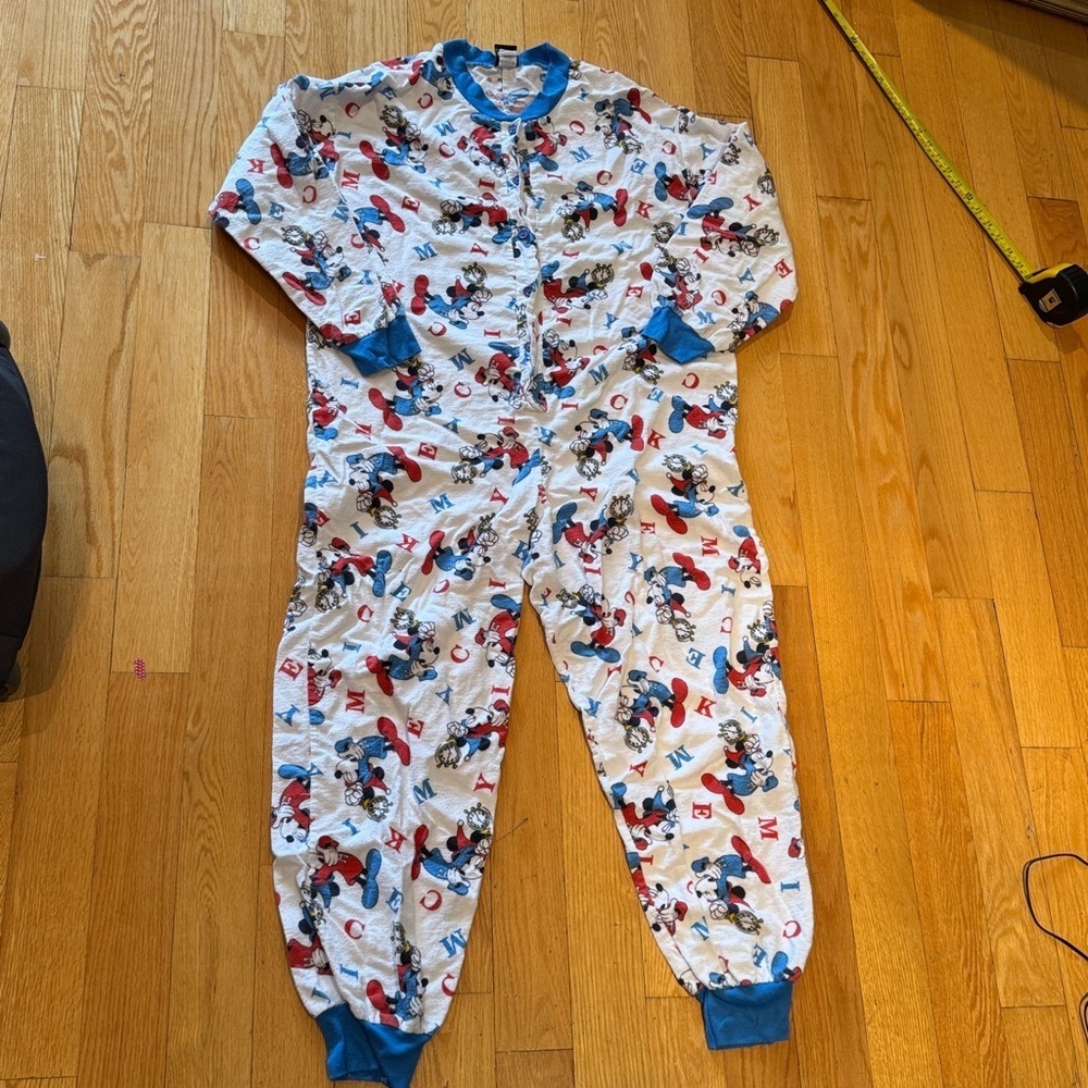 Vintage rare mickey unlimited adult cotton onesie
